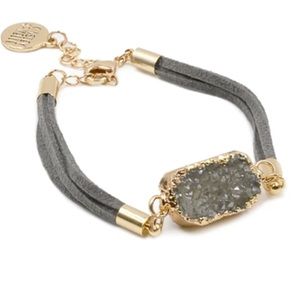 Kinsley Armelle gray slate bracelet